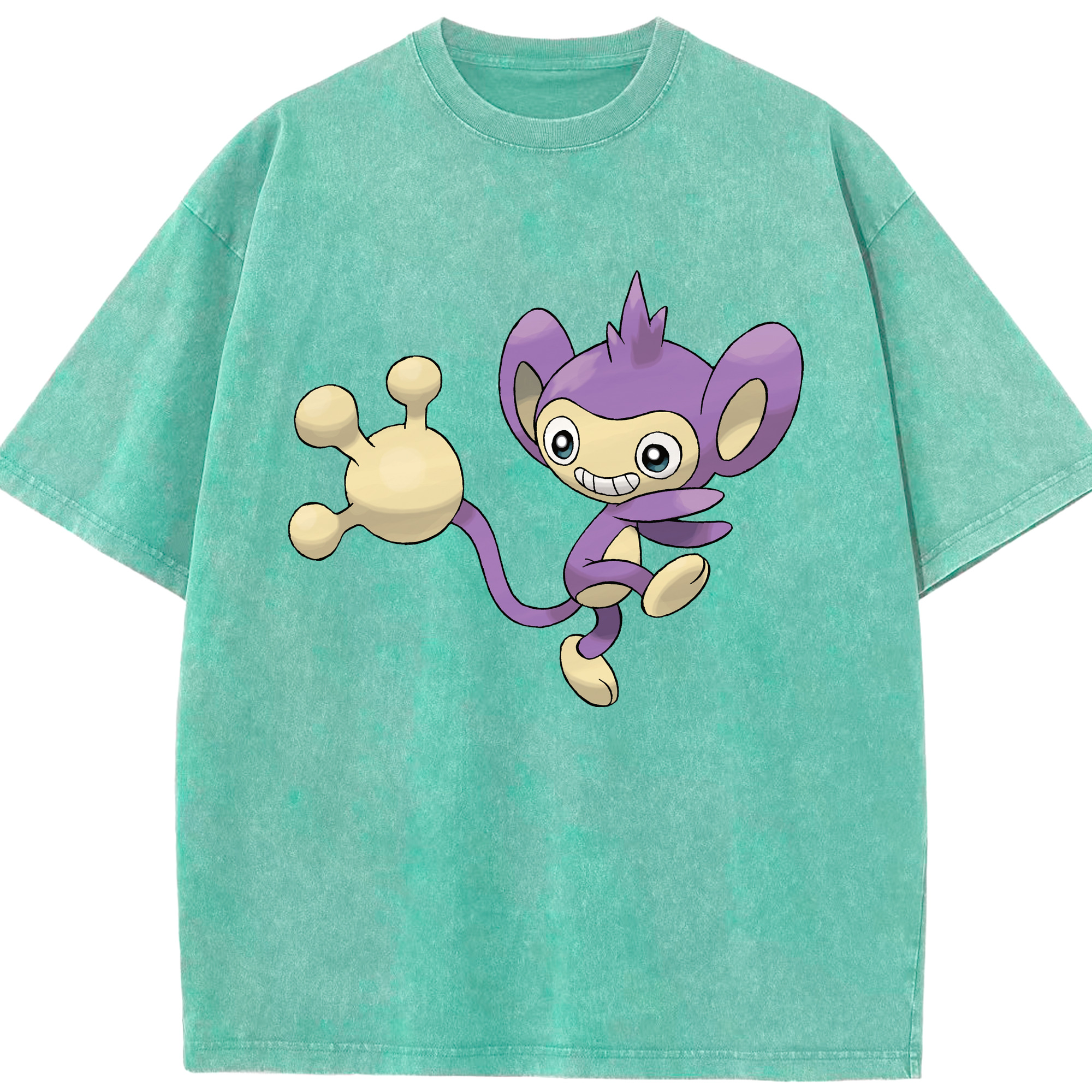 （画像用） ポケットモンスター Pokémon 綿100% ヴィンテージ風 半袖Tシャツ（フロントプリント）